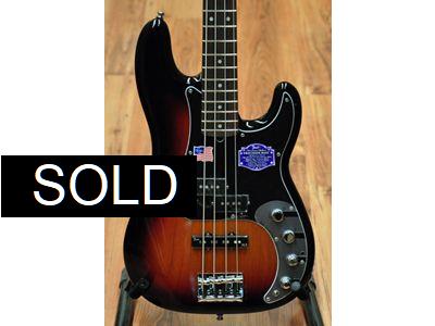 Fender American Deluxe Precision Bass 3 Tone Sunburst